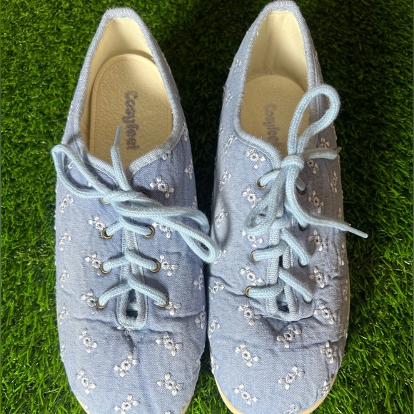 Cosyfeet Summer Flower Shoes size 10 (US) 8 (UK) extra wide - Picture 1 of 2